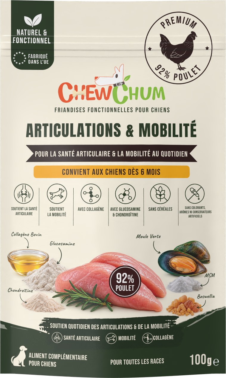 Chicken CHEWCHUM French front and back