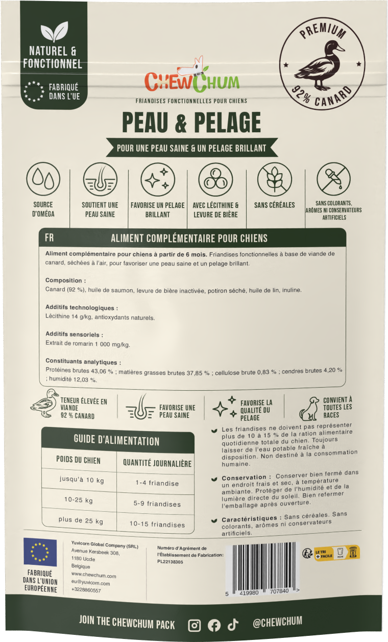 Back of pack