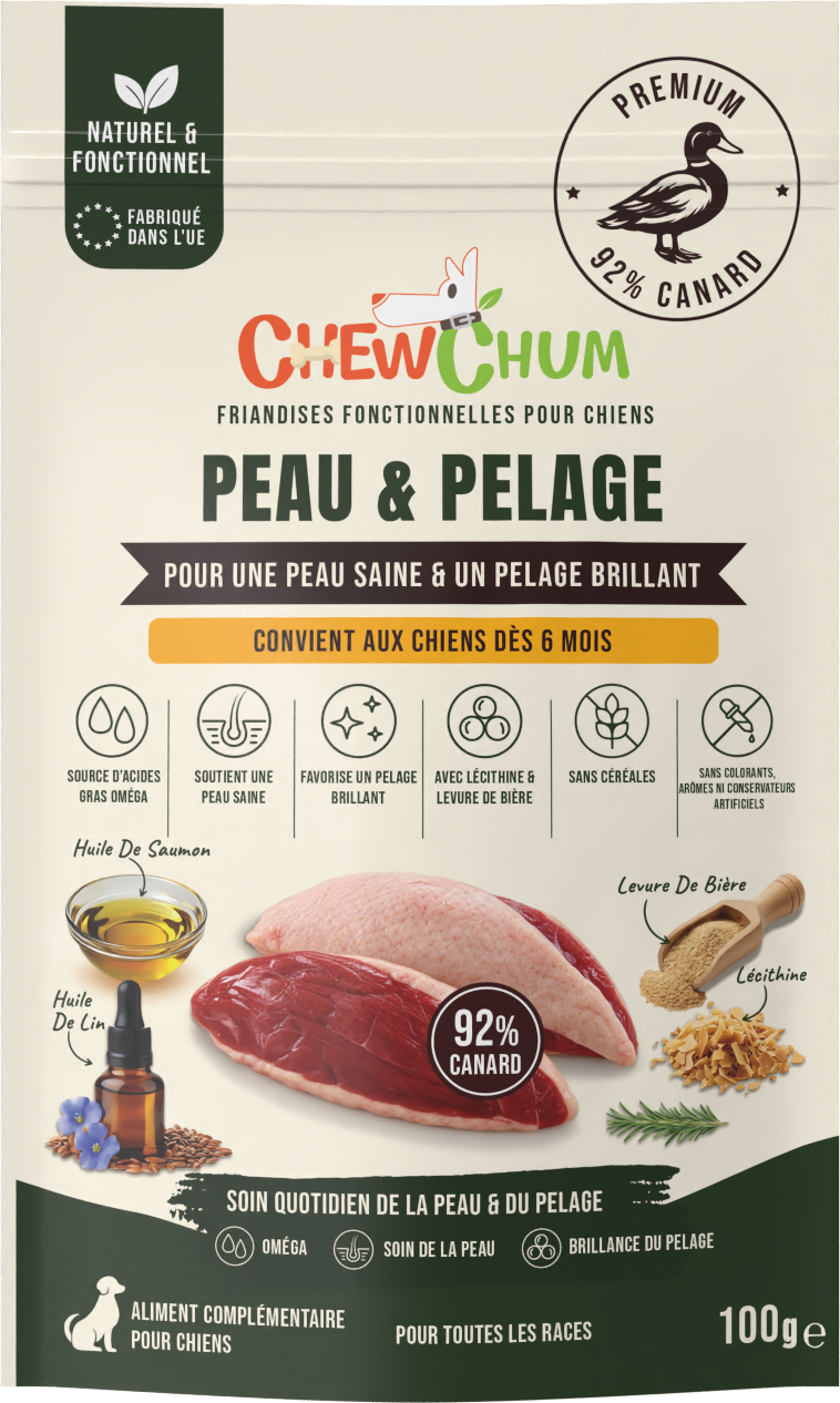 Canard Peau & Pelage pouch